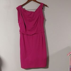 Hot pink dress